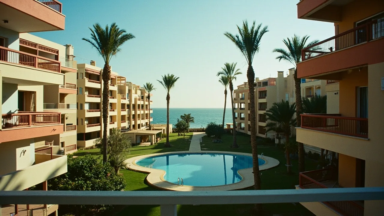 Multipropiedad cómo salir: complejo de apartamentos vacacionales en la costa, fuera de temporada