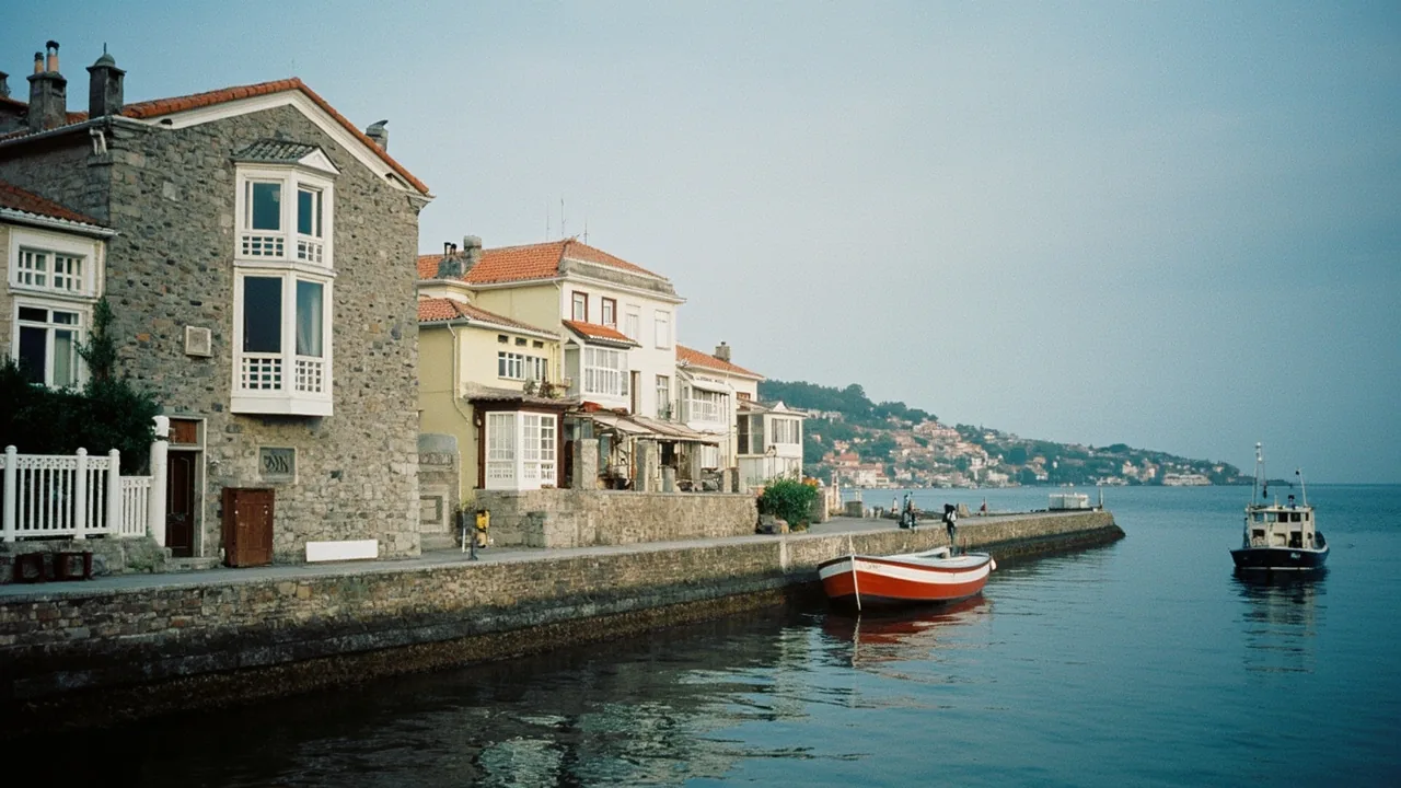 Vender proindiviso en la provincia de Pontevedra: casas de granito con galerías junto a una ría en Pontevedra